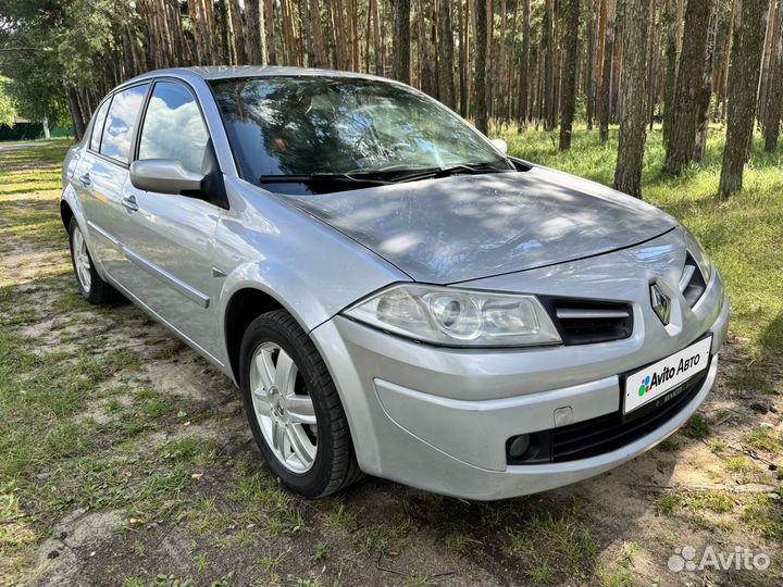 Renault Megane 1.6 AT, 2008, 200 000 км