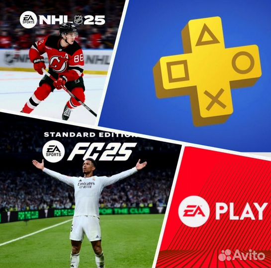 Пс плюс, ea play 768 пс4 и пс5 2add