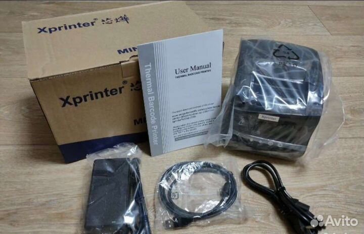 Термопринтер Xprinter XP-365B Этикетки
