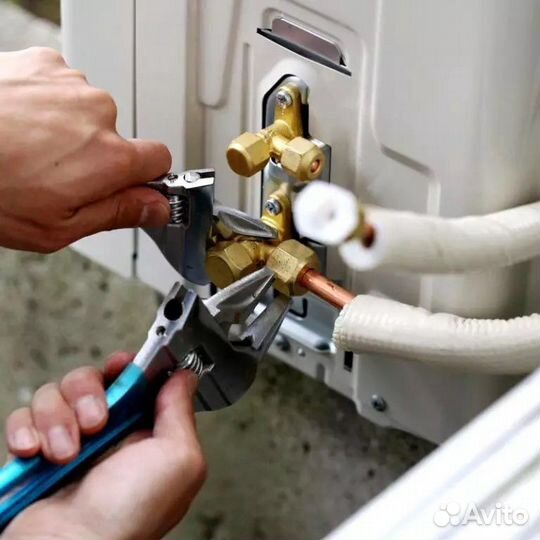 Установка кондиционера
