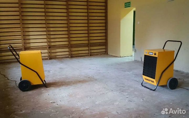 Осушитель воздуха. Сушка после штукатурки