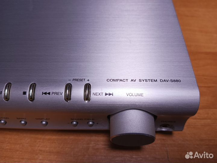 Домашний кинотеатр sony dav-s880