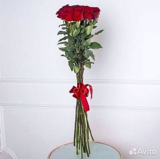 Высокие розы Доставка цветов
