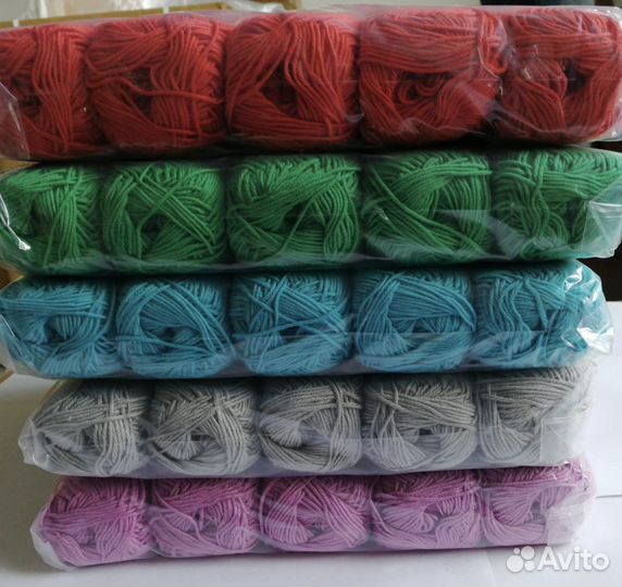 Пряжа д/ручного вязания Lira (Vita Cotton) Индия