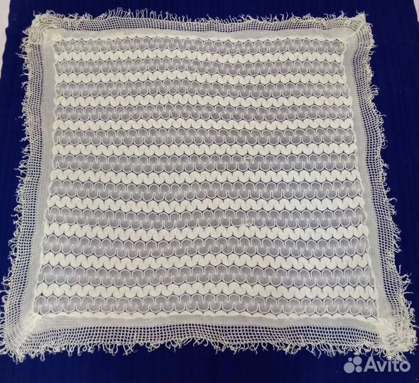 Старинная Шелковая шаль