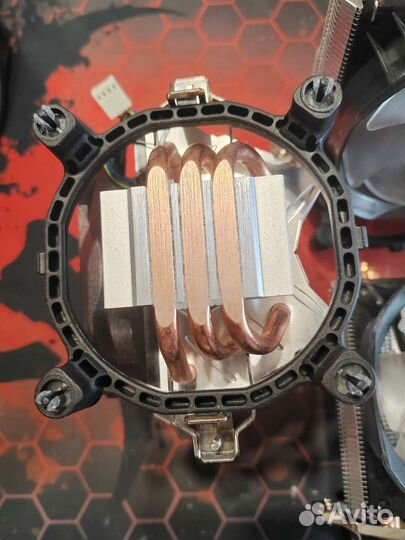 Zalman cnps7x led+ 3трубки