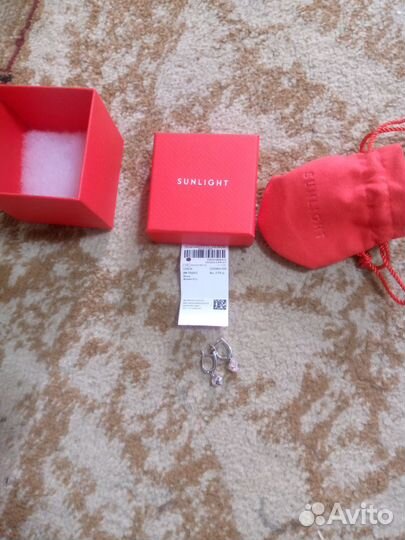 Серебряные серьги