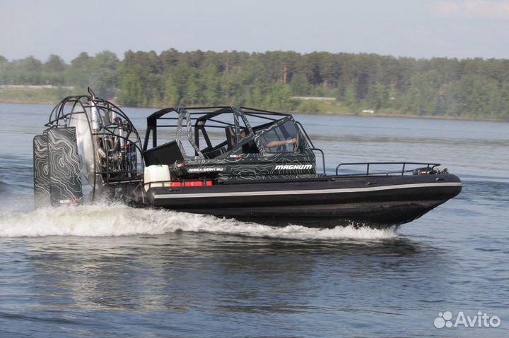 Аэролодка SibEX Magnum 380 л.с атмо. Завод