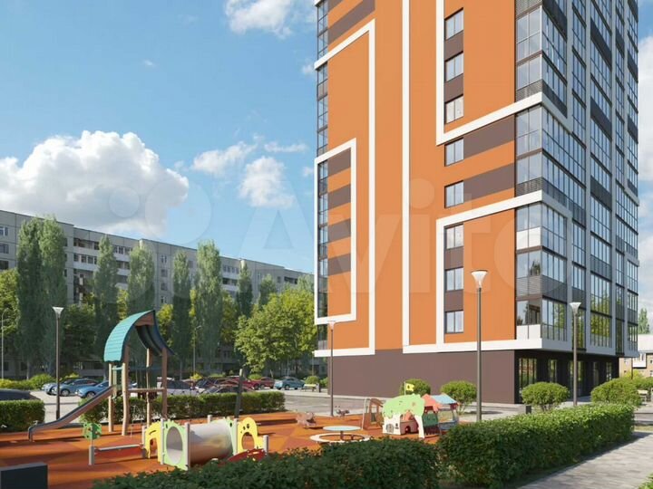 2-к. квартира, 65,1 м², 9/16 эт.