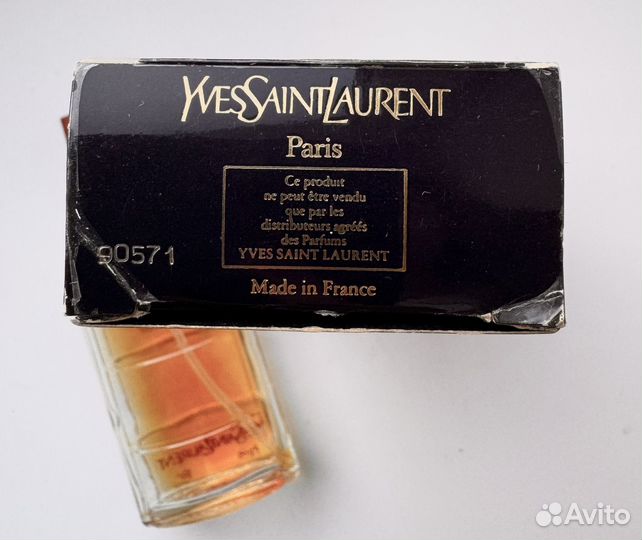 Ysl opium edt 36 мл винтаж остаток 1979