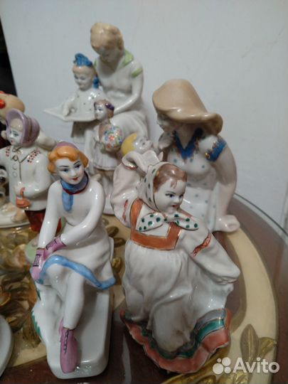 Статуэтки СССР, счастливое детство, разные