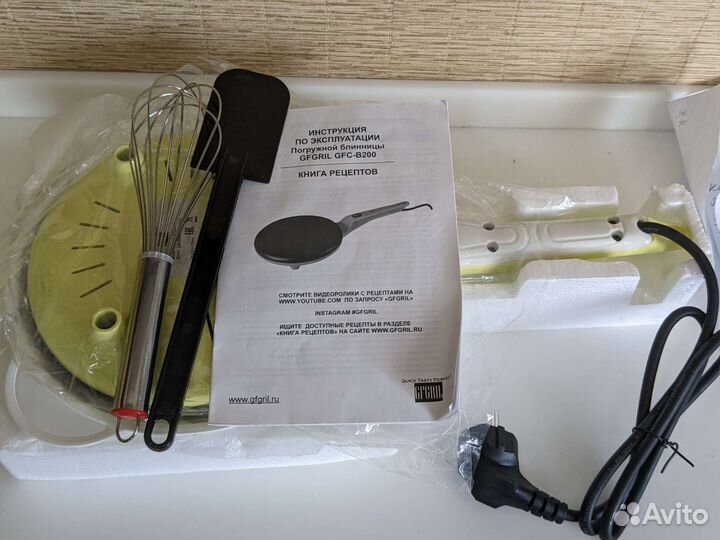 Блинница погружная электрическая