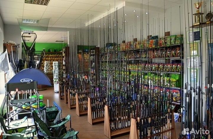 Рыболовный магазин / 13 лет работы