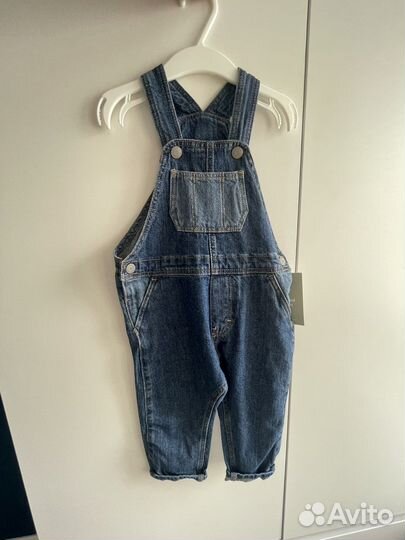 Джинсовый комбинезон hm новый