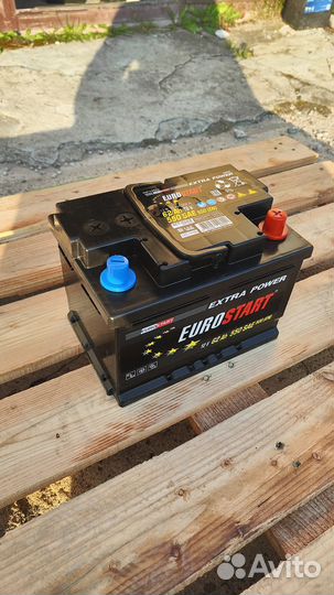 Aккумулятop 62 аh (500A) Eurostart