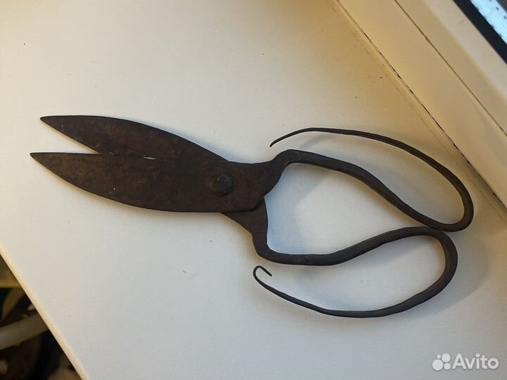 Ножницы старинные кованые