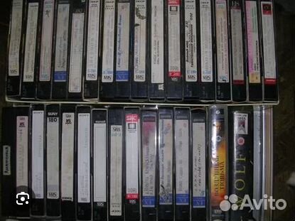 Видеокассеты б.у