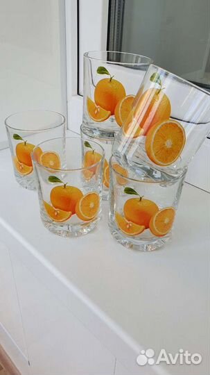 Набор стаканов 6 штук