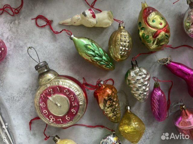 Елочные игрушки старинные купить в Волгограде | Хобби и отдых | Авито