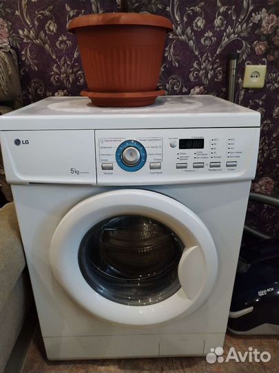 Стиральная машина бу lg 5 кг