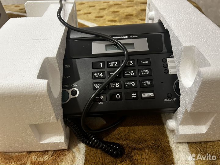 Факс panasonic новый
