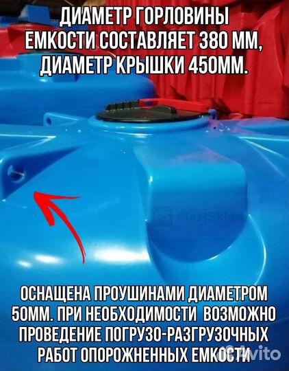 Емкость 3000 литров для воды. Кузнецы