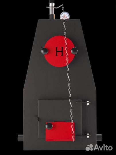 Твердотопливный котёл 8 квт