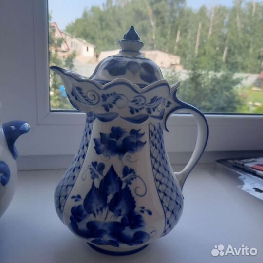 Посуда Гжель