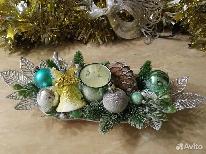 Украшение к столу новогоднее