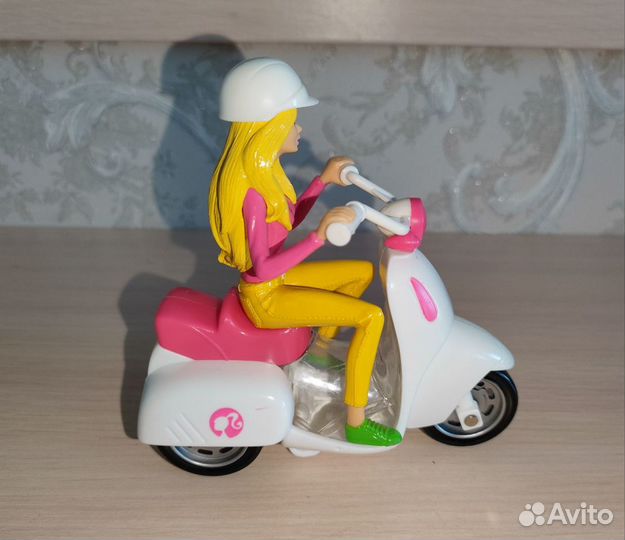 Кукла барби barbie на скутере, редкая