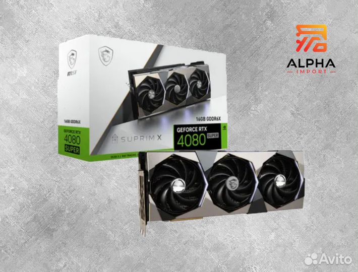Новая MSI RTX 4080 suprim X