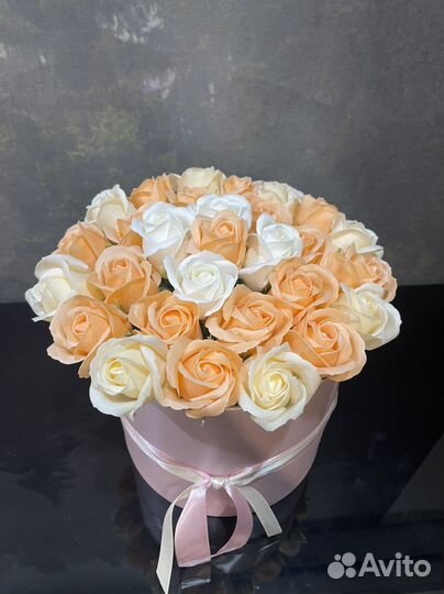 Букет мыльные розы
