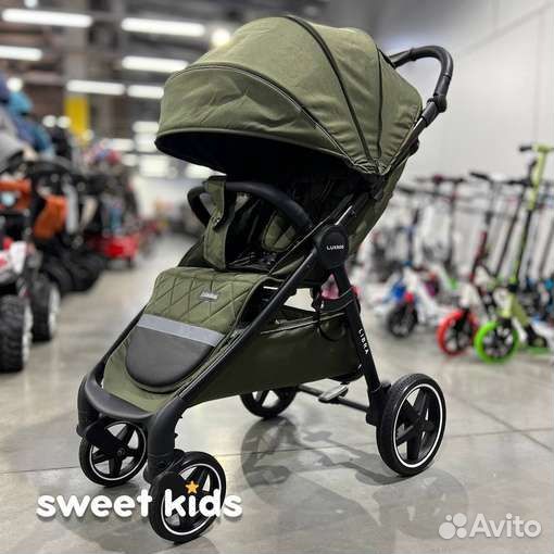 Коляска прогулочная Luxmom 730, до 22 кг