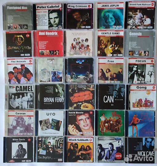 CD диски с боксами