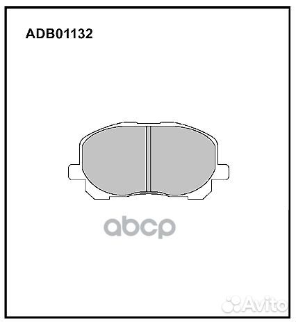 Колодки тормозные дисковые перед BD-7531;SX