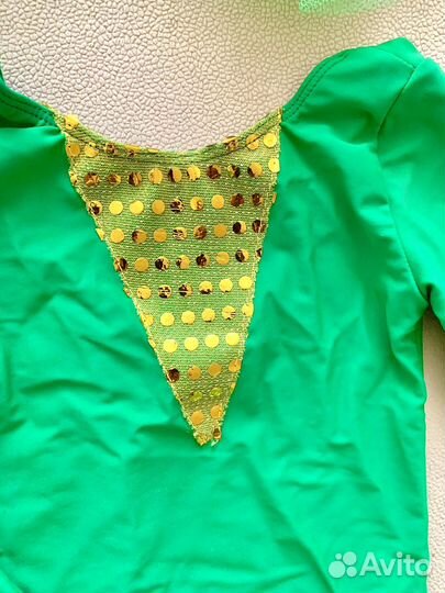 Новогодний костюм Лягушка 3 4 года 104 110 зеленый