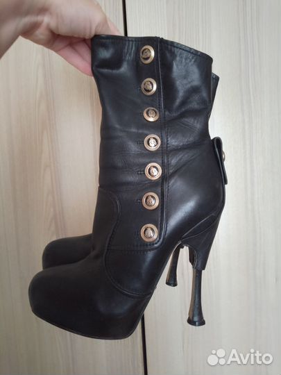 Ботильоны натуральная кожа