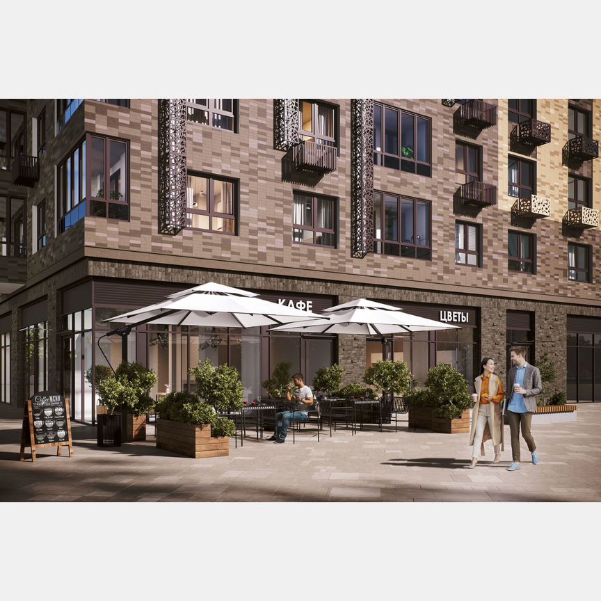 2-к. квартира, 68,8 м², 3/12 эт.