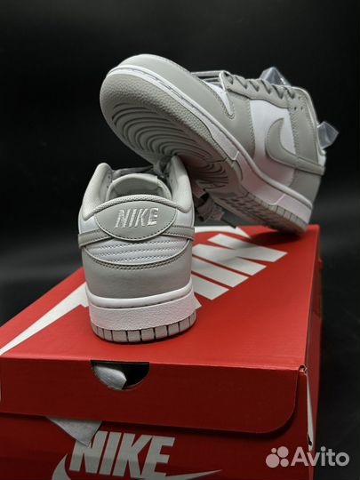 Nike dunk Low grey fog оригинал