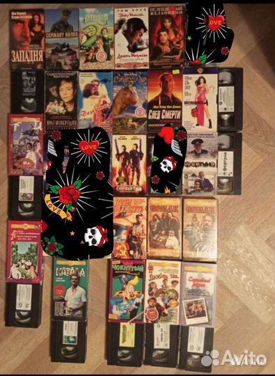 Видеокассеты, VHS, часть 2