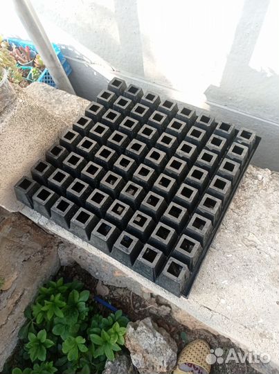 Кассеты для рассады 64,для суккулентов