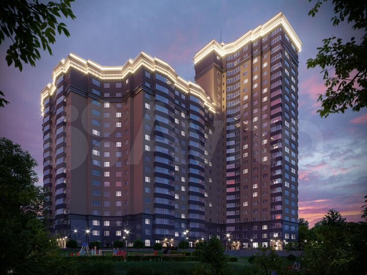 2-к. квартира, 53,4 м², 11/27 эт.