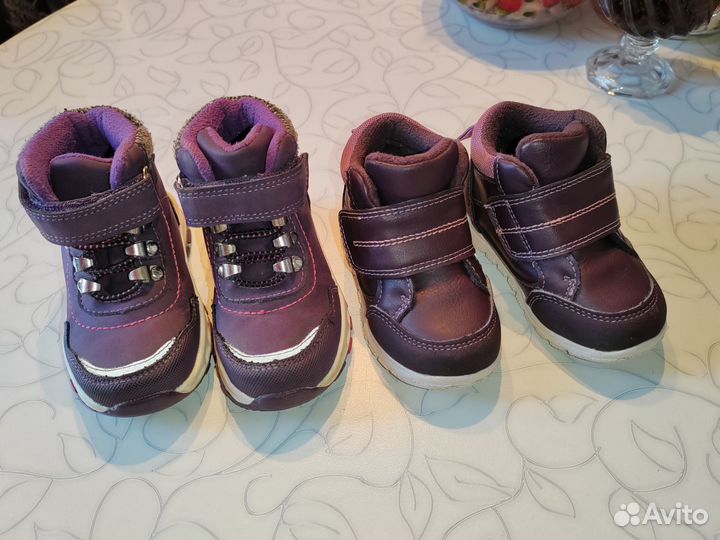 Ботинки на девочку демисезонный Tombi 21 и 22