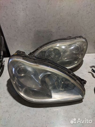 Фары Mercedes W220 S-class