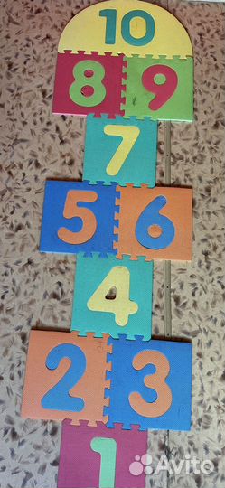 Коврик пазл