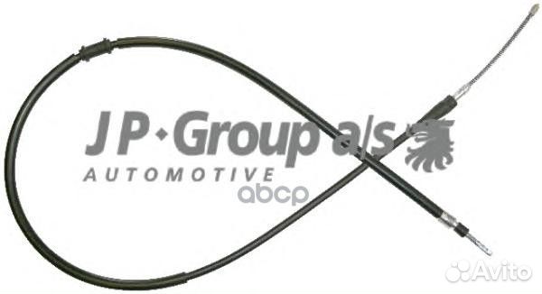 Трос, стояночная тормозная система Зад