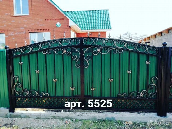 Кованые ворота