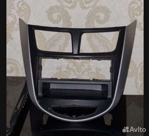 Рамка для магнитолы hyundai solaris