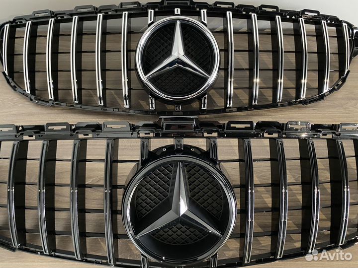 Решетка радиатора Mercedes W205 GT