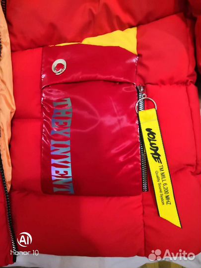Пуховик новый